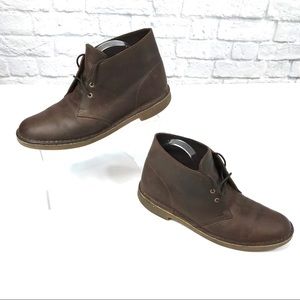 Clark's Men's Leather Bushacre Chukka Boot